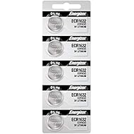 Energizer CR1632 3V Lithium Coin Battery (Pack of 5)