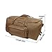 ARMYCAMOUSA Military Tactical Wheeled Deployment Trolley Duffel Bag Heavy-Duty Camping Hiking Running Trekking (08360A Coyote)