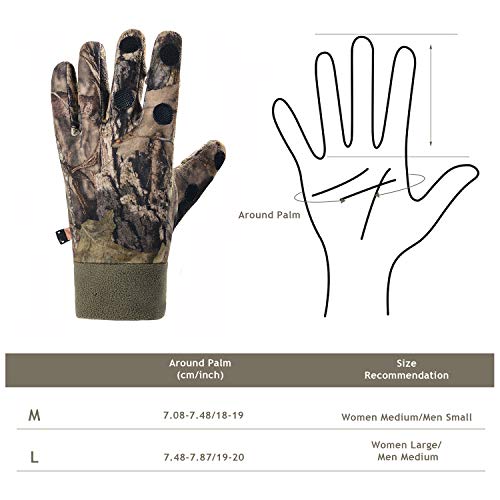 Camouflage Hunting Gloves Fingerless Camo Archery Hunting Accessories