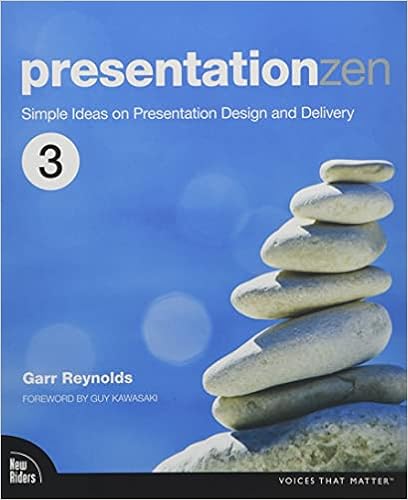 Presentation Zen Simple Ideas On Presentation Design And Delivery Voices That Matter 9780135800911 Business Communication Books Amazon Com