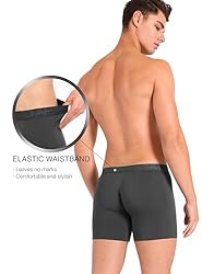 DAVID ARCHY Mens Underwear Boxer Briefs Breathable