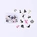 DadaCrafts(TM) Cat and Alice 33pcs 3cm - 4cm Large Bag Packaged Stickers Sets