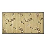 gbHome GH-6771A 100% Natural Bamboo Floor Mat with Anti-Skid Back, Beautiful and Durable Bamboo Carpet Area Rug Floor Runner, Size 24 x 48 inches (61x122 cm)