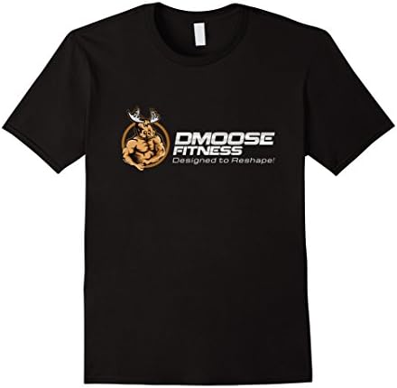 Mens DMoose Fitness - Designed to Reshape! T-Shirt XL Black