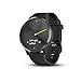 Garmin v&iacute;vomove HR, Hybrid Smartwatch for Men and Women, Black/Black, Large