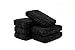 THE RAG COMPANY (6-Pack) Premium Grade Black 3 in x 5 in Microfiber Detailing Applicator Sponge