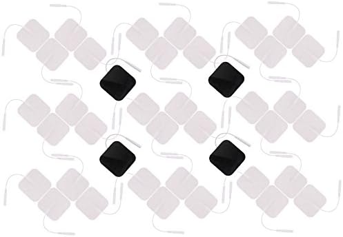 TENS Unit Electrode, 2"x 2" Square Replacement Pads for TENS / EMS / Electrotherapy, 40 Packs TENS Unit pads