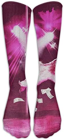 Sexy Funny Pole Dancing Stripper Sloth Tube Socks For Women &amp; Men - Graduated Athletic Fit For Running, Nurses, Flight Travel, Skiing &amp; Maternity Pregnancy - Boost Stamina &amp; Recovery