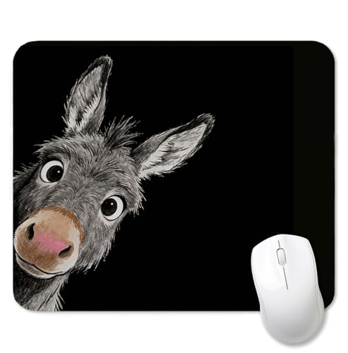 BNHJKFQZ Funny Donkey Mouse Pad