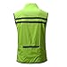 bpbtti Men's Hi-Viz Safety Running Cycling Vest - Windproof and Reflective (Medium - Chest 41-43