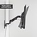 VIVO Premium Aluminum Single TV Wall Mount for 23 to 43 inch Screens, Adjustable Arm, Fits up to VESA 200x200, MOUNT-G200B