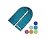 HEARTBEAT Evaporative Cooling Towel,12 x 40 inches Snap Cooling Towel for Sports,Workout, Fitness, Gym, Yoga, Pilates, Travel, Camping & More