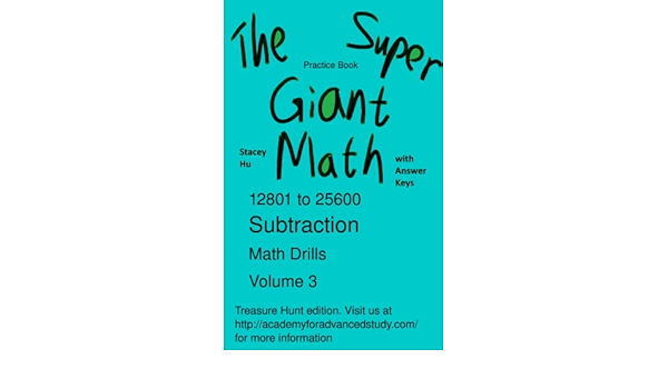 Amazon.com: The Super Giant Free Math Camp 12801 to 25600 ...