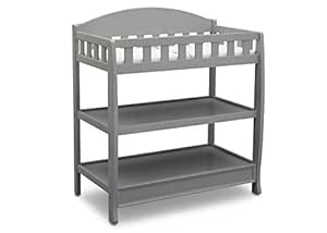 delta grey changing table