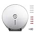 Pack of 1 - Jumbo Roll Toilet Paper Dispenser - Lockable Design - Standard-Grade 430 Stainless Steel - 9