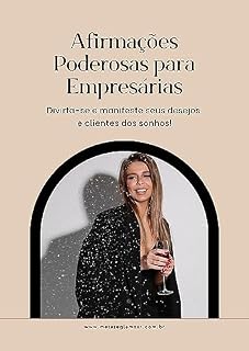 Livro E-book Afirmações Poderosas Para Empresárias