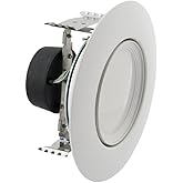Satco S11824 10.5 Watt LED Directional Retrofit Downlight - Gimbaled; 5-6 in.; Adjustable Color Temperature; 90 deg. Beam Ang