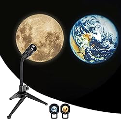 Moon Lamp Projector Night Light Earth Projection