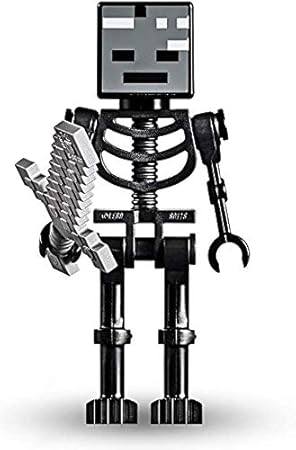 Amazon レゴミニフィグ ウィザースケルトン Min025 マインクラフト ブロック おもちゃ