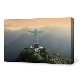 Canvas Wall Art for Living Room,Bedroom Home Artwork Paintings Charming Civic Landscape Ready to Hang - 12x18 inches