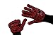DUSA(TM)BBQ Oven Gloves For Cooking,Grilling,Baking 932°F Extreme Heat Resistant Oven Gloves (Red)