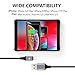 Lightning Cable, MFi Certified 4pack 3ft iPhone Charger Cable Nylon Braided Charging Cable Cord Compatible with iPhone Xs Max X XR 8 7 6s 6 Plus SE 5 5s, iPad Mini/Air/Pro, iPod