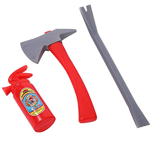 Kids Child Pretend Play Toys Accessory Tool Lots Profession Role Plays Game Toy Set(Fire Fighting)