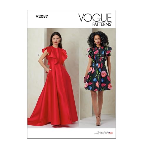 Vogue V2087U5 Misses' Special Occasion Dress Sewing Pattern Packet, Design Code…