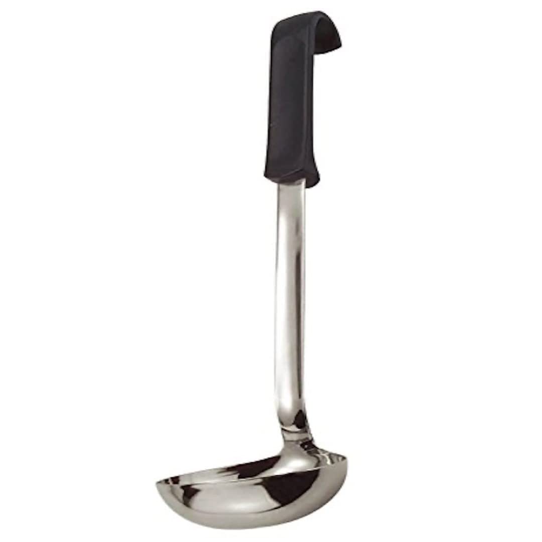 Zodiac 429LA Soup Ladle Stainless Steel Black Handle