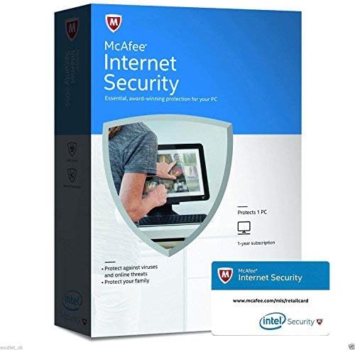 DOWNLOAD McAfee Internet Security 2019 - Latest Software for 1 Year - For 1 User PC Anti Virus Software - IGNORE SHIPPING READ DESCRIPTION FOR DOWNLOAD INSTRUCTIONS
