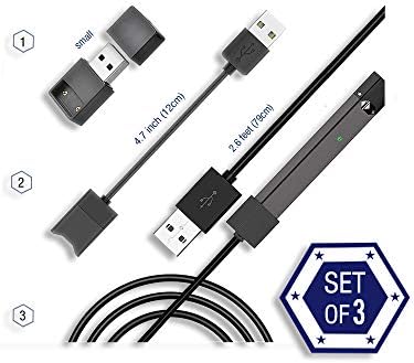 Klouders Magnetic USB Charger Kit Smart Charging Cable Set of 3 [Device is NOT Included]