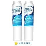 AQUACREST FQSLF NSF 53 Certified to Reduce 99% Lead and More, Compatible with GE FQSLF Undersink Water Filter (1 Set)