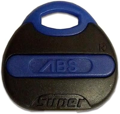 Avocet ABS Colour Fob Upgrade Blue Per Key Replacement Cylinder Lock Fob