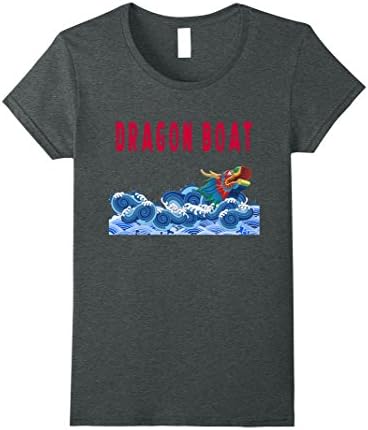 Womens Dragon Boat Festival - Dragon Boat T-shirt Large Dark Heather