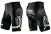 Padded Men's Cycle Shorts Cycling Gear Road Bike Bottoms Mountain Ride Bicycle Clothes US XL Green Multi