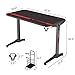 Waleaf Vitesse Gaming Desk, Gaming Computer Desk, PC Gaming Table, Racing Style Professional Gamer Game Station with Mouse pad, Gaming Handle Rack, Cup Holder and Headphone Hook (Black, 40 inch)…