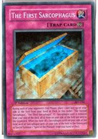 Yu-Gi-Oh! - The First Sarcophagus (AST-101) - Ancient Sanctuary - 1st Edition - Super Rare