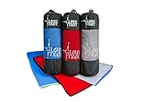 Microfiber Camp and Travel Towel-Free Hand Towel! Highly Absorbent, Quick Drying, Compact. Perfect for Camping, Traveling, Beach, Gym, 100% Satisfaction Guaranteed.