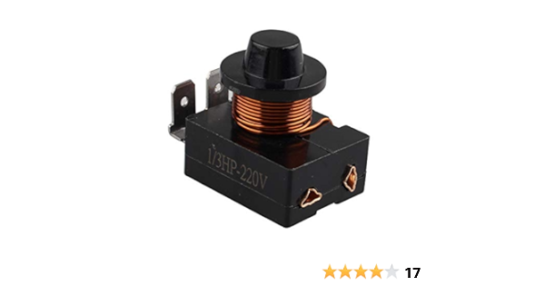 Futheda 1/3 HP 220 V Refrigerador PTC Starter Relé Carcasa de ...