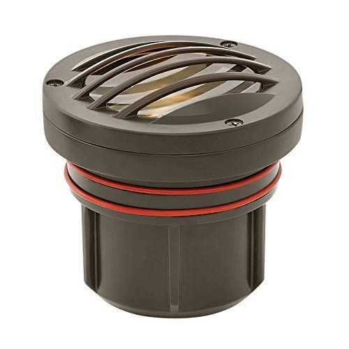 Hinkley Landscape Lighting Grill Top LED Well Light - Highlights Important Landscape Features and Surfaces and Increases Home Security, Bronze Finish, 75W Equivalent 12W LED Light, 15705BZ-12W27K - Thumbnail 7