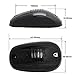 Partsam 5x Smoke Top Roof Running Light Cab Marker Light LED Clearance Light Covers with Base Housing Compatible with Dodge Ram 1500 2500 3500 4500 5500 2003-2018 Pickup Trucks