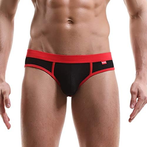 2019 Mens Micro Mesh Stretch Bikini Briefs Pouch Underwear Ultra-Thin Gym Sports Thongs Briefs of Breathable Without Trace