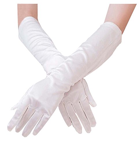 Bride Gloves/Lovely Wedding Gloves/Longe Formal Gloves, White