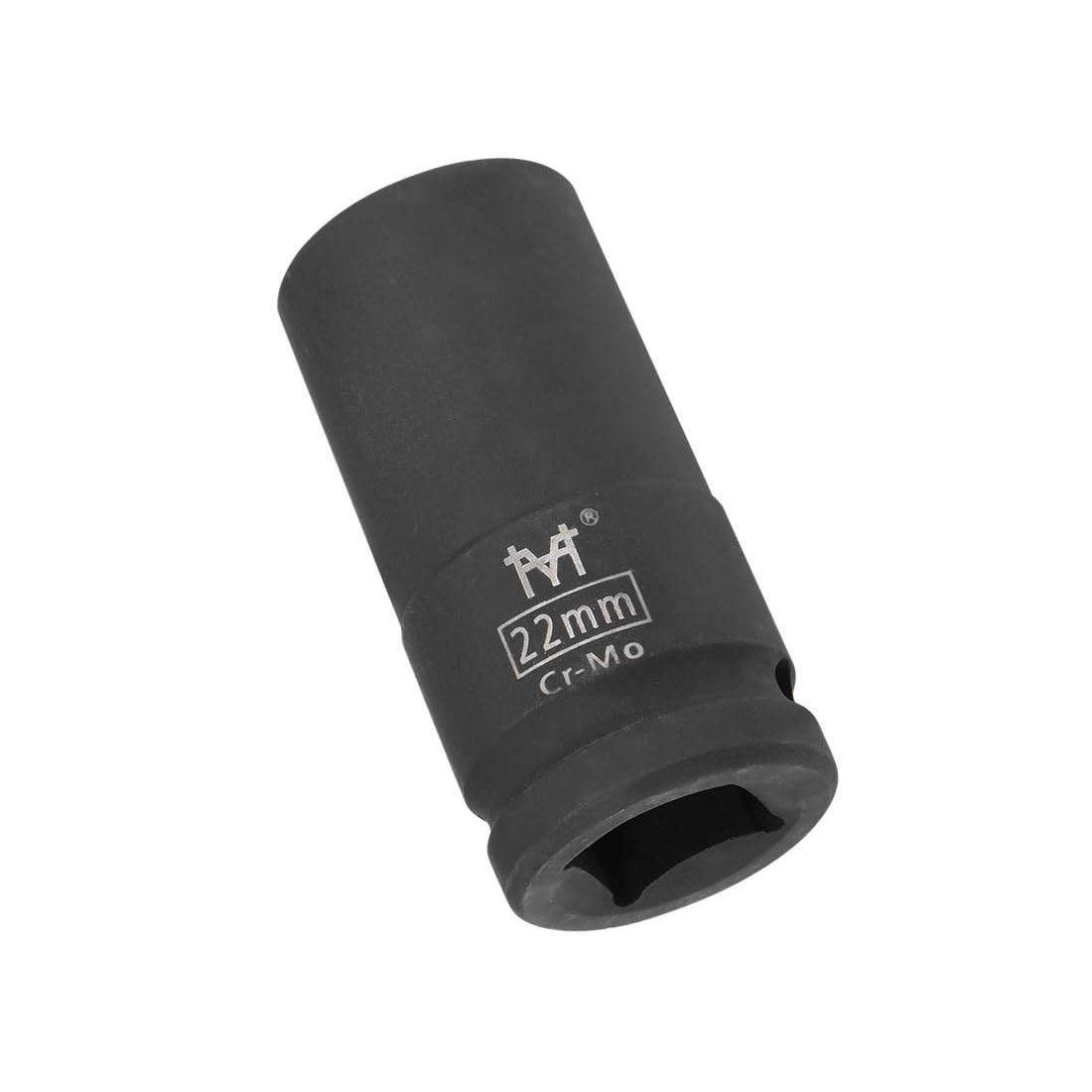 MACHSWON 3/4 Inch Drive - 22mm Deep Impact Socket with 6 Point Design, Heat-Treated Cr-V Steel 78mm Length, Metric Sizes