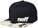 neff Men's Daily Cap, Black/Sunset, One Size