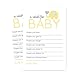Paper Clever Party Yellow Elephant Wishes for Baby Shower Advice and Wish Cards Parents Keepsake Activity Gender Reveal Wishing Well Birthday Memory Ideas Pack of 20 4x6 Set