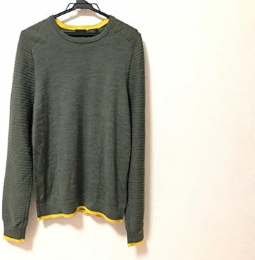 Amazon Co Jp アルマーニエクスチェンジ Armani Exchange セーター 長袖セーター メンズ カーキ イエロー 中古 服 ファッション小物