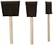 Jen Mfg 82826301233 Jen Poly Brush Contains 1-each of the 1-Inch, 2-Inch and 3-Inch Brush, 3-Pack
