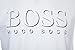 Boss T Shirt SSRN in White with Black Writing