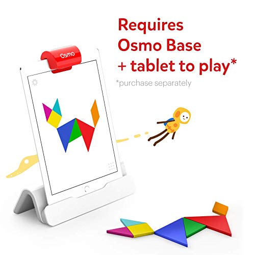 Osmo - Genius Tangram Game - Ages 6-10 - Puzzle & Shape Visual Problem Solving - For iPad or Fire Ta - //coolthings.us